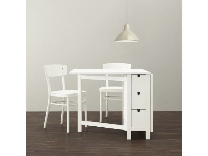 Tavolo con ribalta pieghevole Ikea