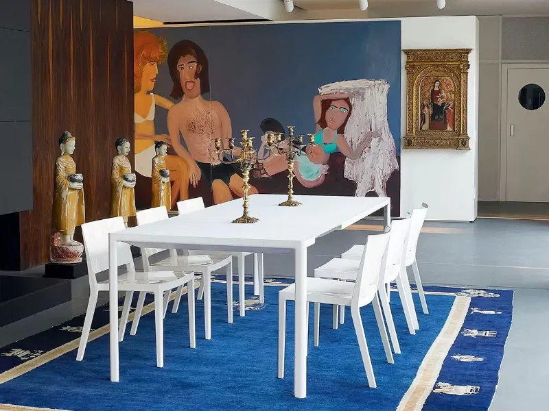 Tavolo Kartell Zoom, allungabile fino a 250 cm