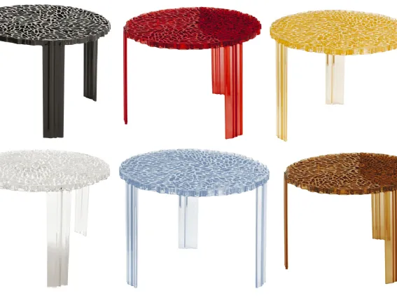 Tavolini Kartell, collezione T-Table