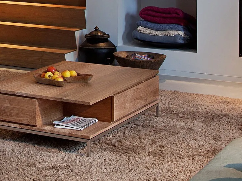 tavolino Ethnicraft essential coffe table