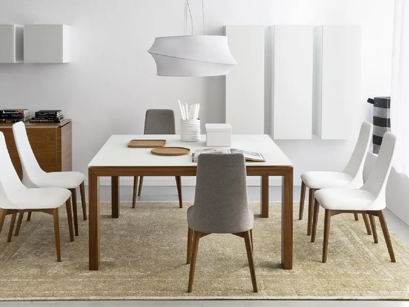 Calligaris tavolo sigma wood