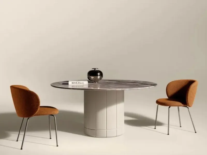 Alberoni di Lago, con base laccata e piano disponibile in vetro, vetro XGlass, legno, MDi e marmo