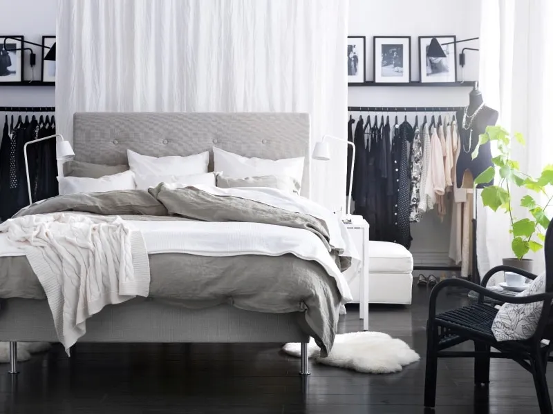 Tenda Ikea per camera da letto