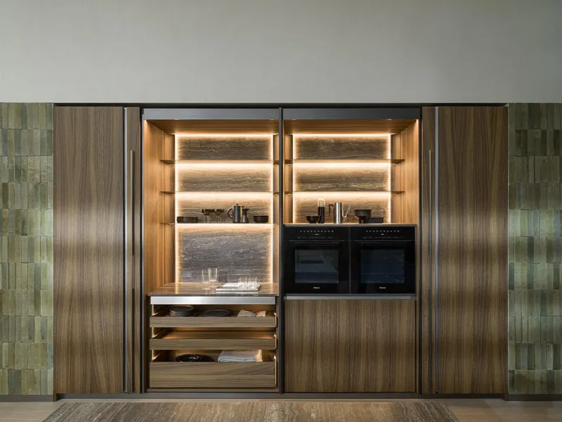 Colonne operativa 2.0 della cucina firmata Dada Kitchen