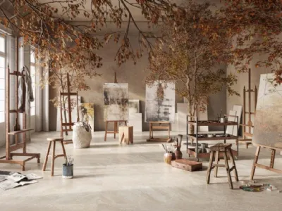 Lastre della collezione Petra di Casalgrande Padana