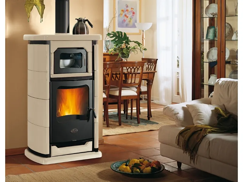Termocucina a legna usata