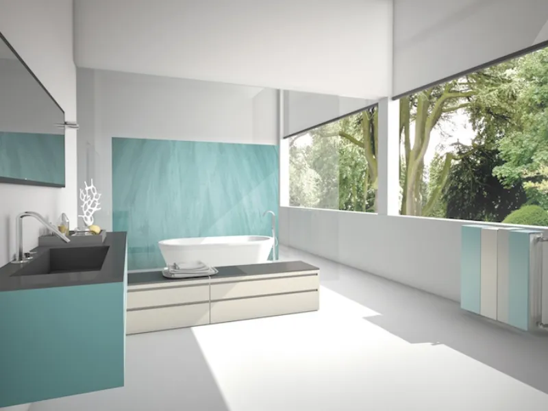 Termosifone design in acciaio