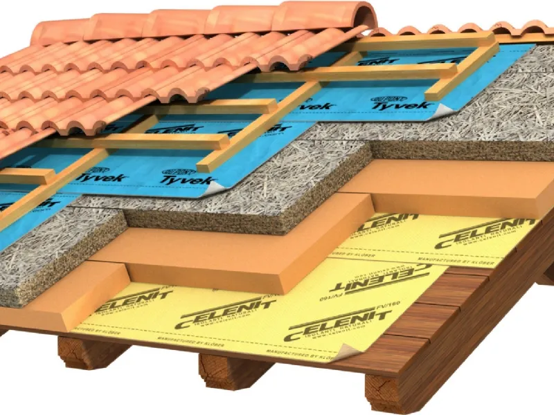 Schema tetto ventilato