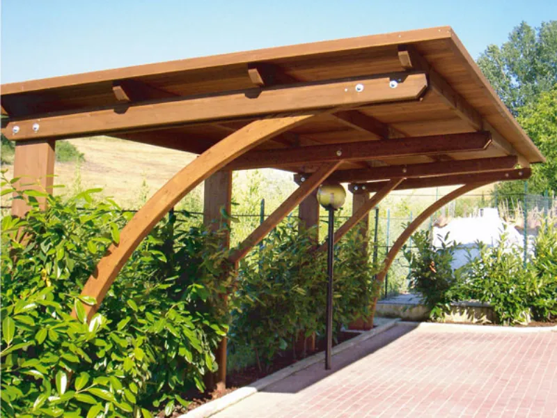 tettoie in legno