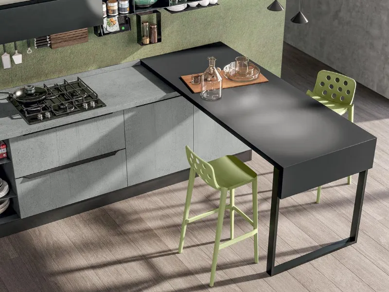 Cucina Lube con top in laminato