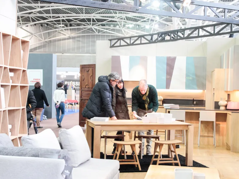 Uno degli espositori a Expocasa (credit. Daniele Bottallo)