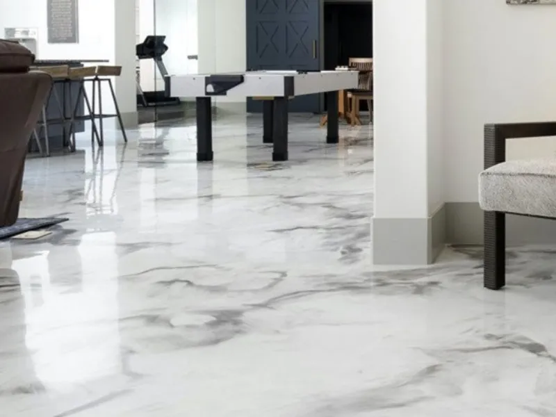 Resin Pro - pavimento in resina effetto marmo