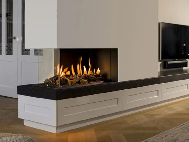 Piazzetta - Caminetti a gas collezione Box
