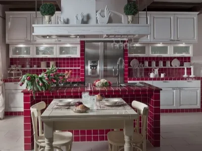 Progetto cucina in muratura