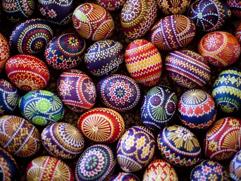 decorazioni pasquali uova