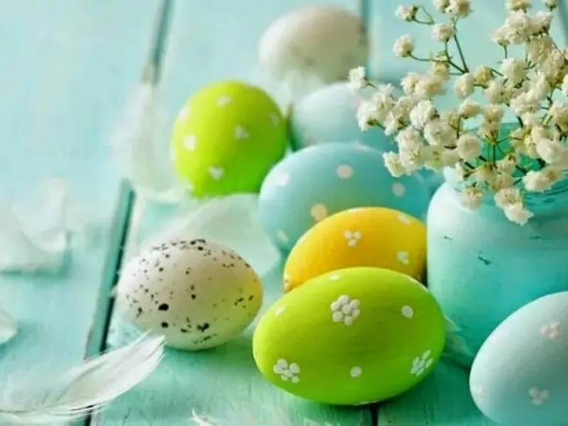 Decorazioni uova di Pasqua