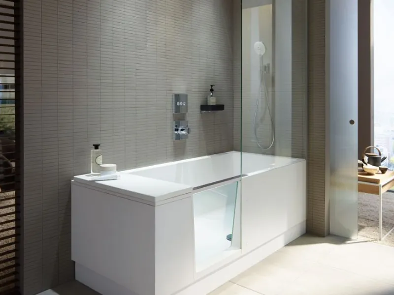 Vasca e doccia con sportellino di Duravit