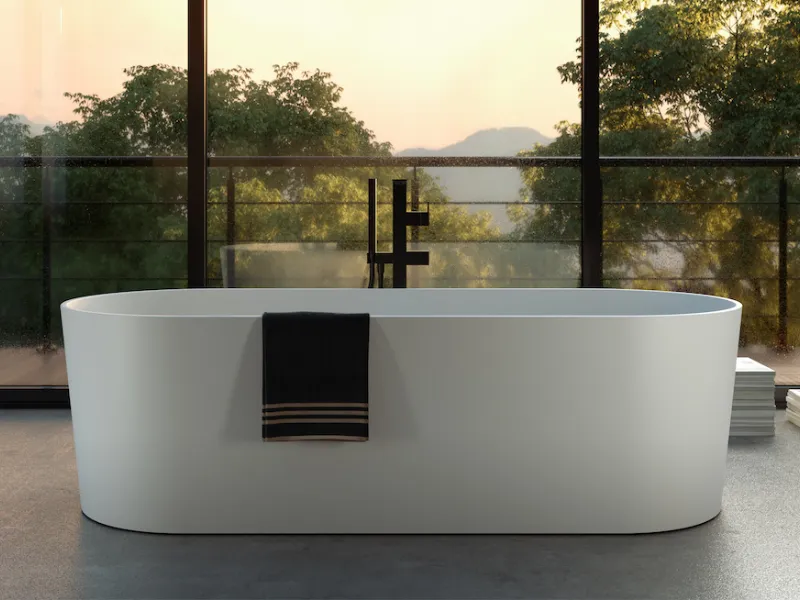 Vasca da bagno freestanding Deluxe Disenia (L 170 o 180 cm)