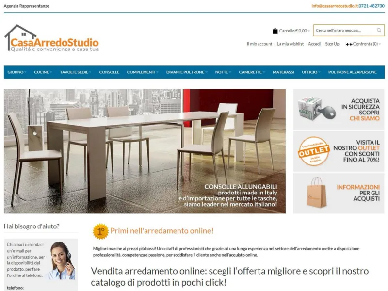 vendita mobili online