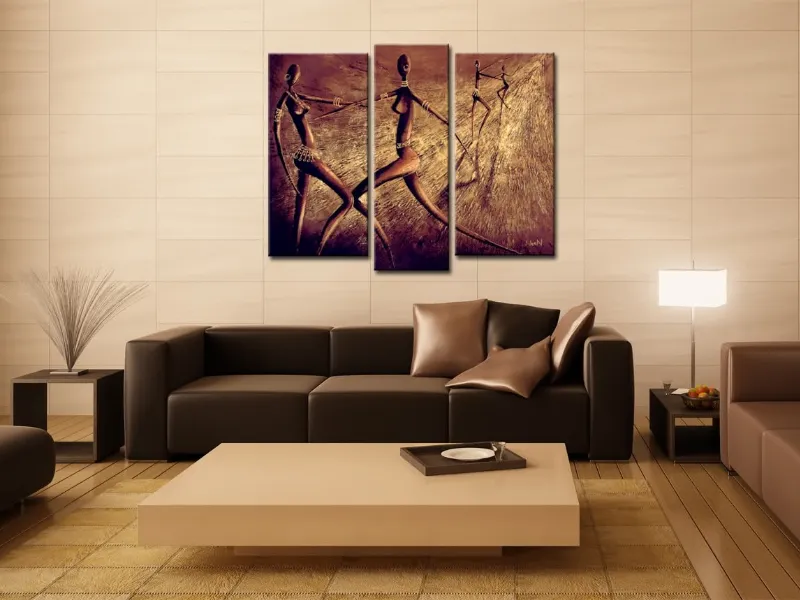 quadro diviso in tre
