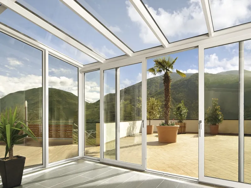 veranda per balcone finstral