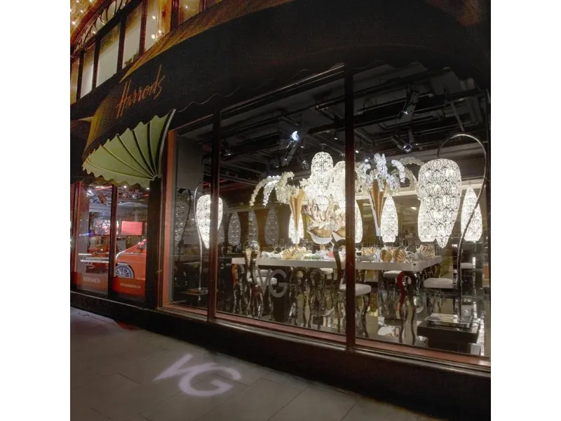 vetrina Vg Harrods