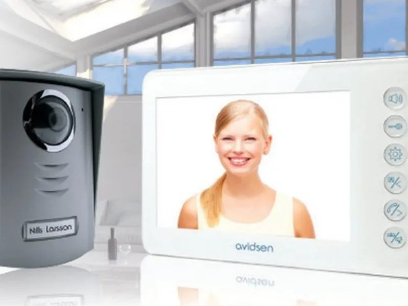 videocitofono con schermo grande